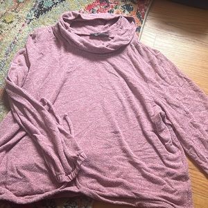 Pink lightweight sweatshirt